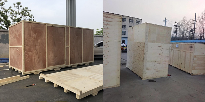 What packaging do you use for machines?