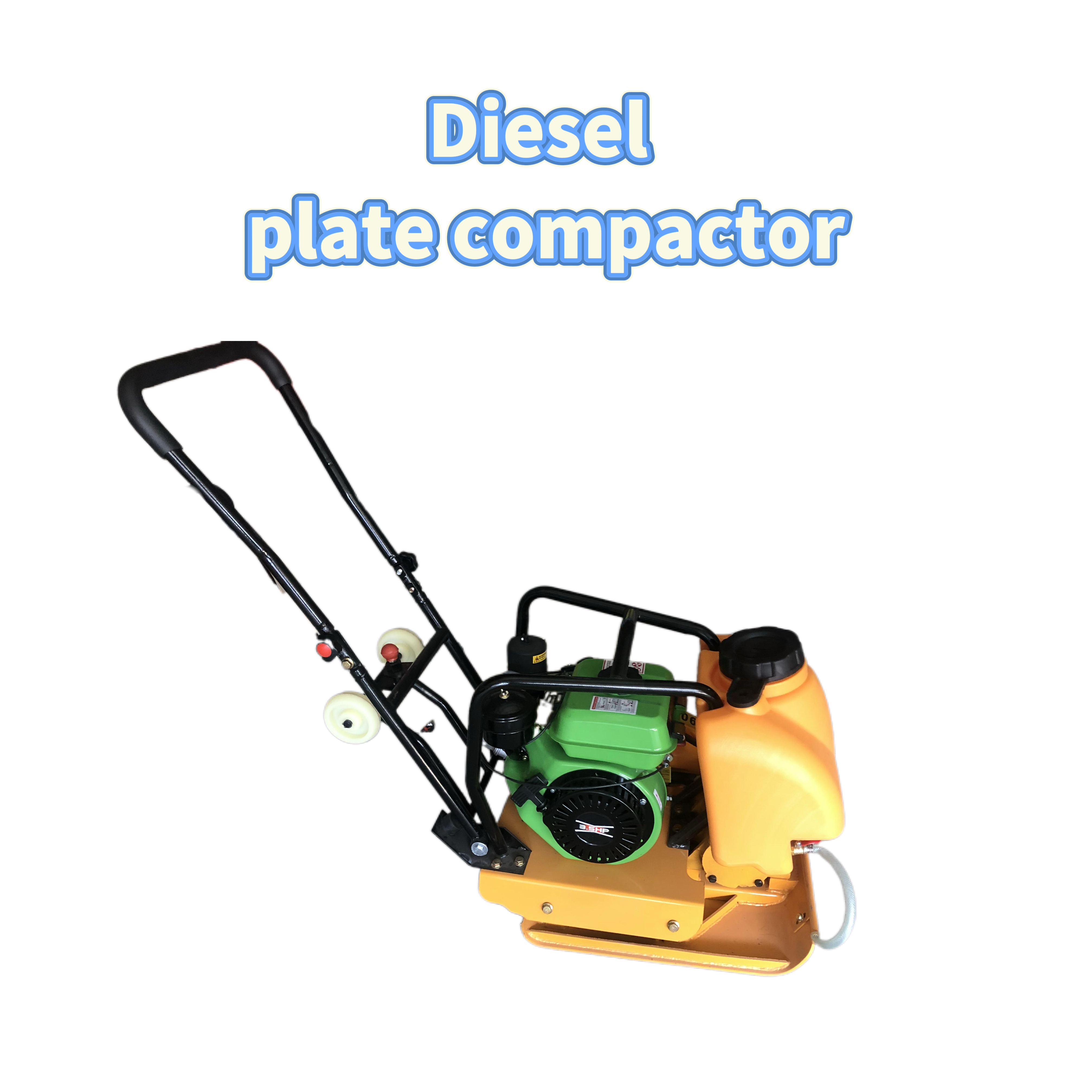 Diesel plate compactor